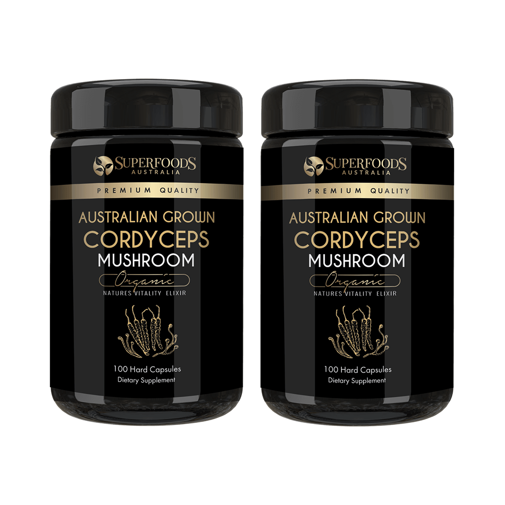 Australian Grown Cordyceps Mushroom Capsules