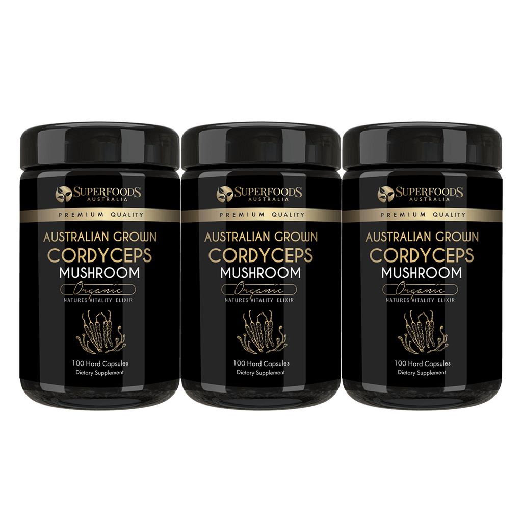 Australian Grown Cordyceps Mushroom Capsules