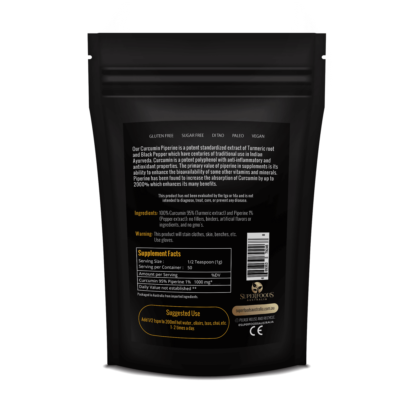 Curcumin + Piperine Extract