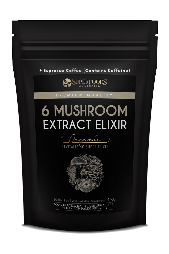Espresso Coffee Mushroom Elixir