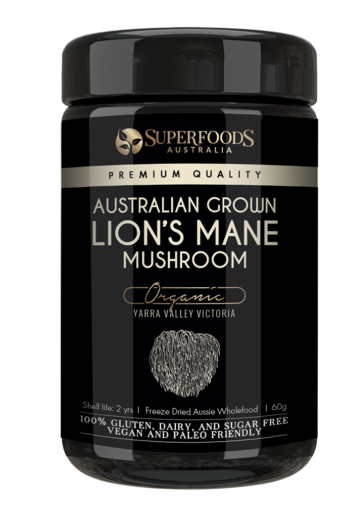 Australian Grown Lion's Mane Mushroom Powder