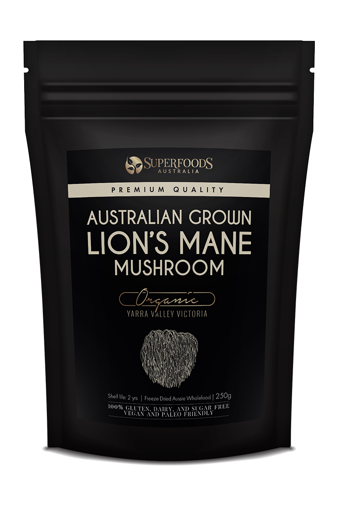 Australian Grown Lion's Mane Mushroom Powder