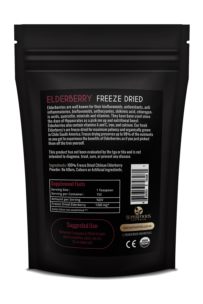 Organic Elderberry Powder