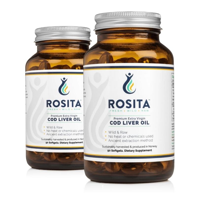 Rosita Extra Virgin Cod Liver Oil 90 Softgels