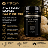 Australian Grown Lion's Mane Capsules