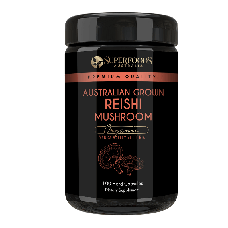 Australian Grown Reishi Mushroom Capsules