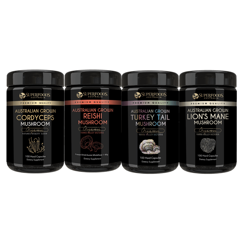 Australian Grown Mushroom Capsules Bundle