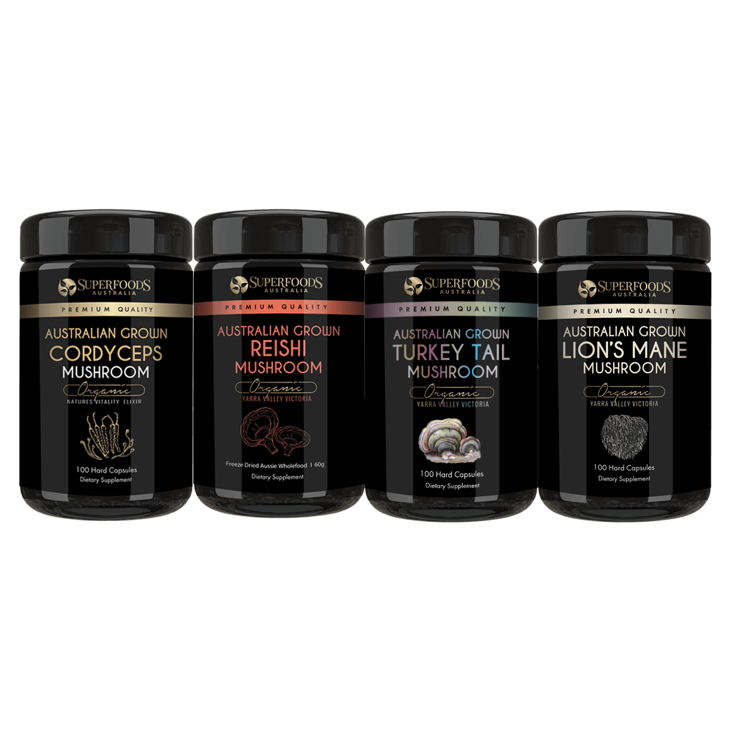 Australian Grown Mushroom Capsules Bundle