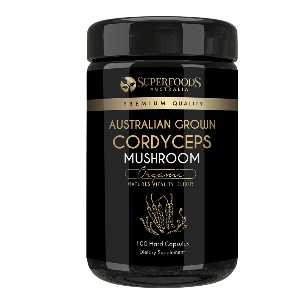 Australian Grown Cordyceps Mushroom Capsules