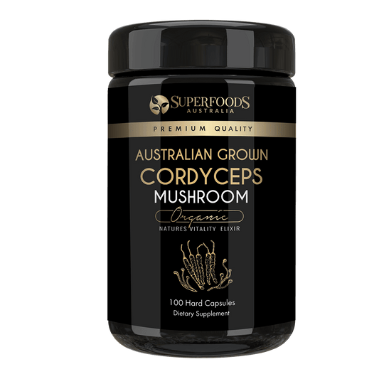 Australian Grown Cordyceps Mushroom Capsules