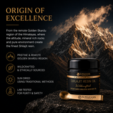 Himalayan Shilajit hand-harvested and purified by water extraction