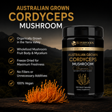 Australian Grown Cordyceps Mushroom Capsules