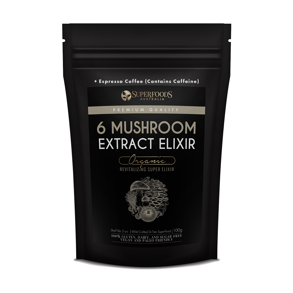 Espresso Coffee Mushroom Elixir