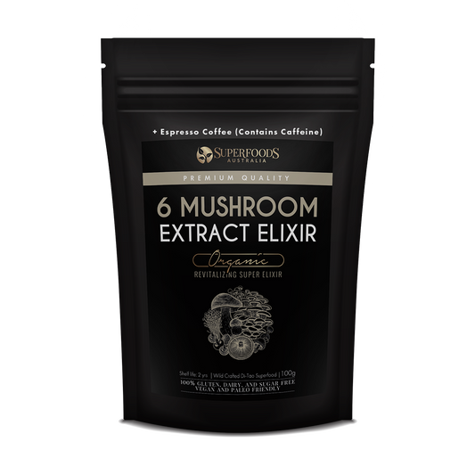 Espresso Coffee Mushroom Elixir