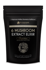 Espresso Coffee Mushroom Elixir Powder