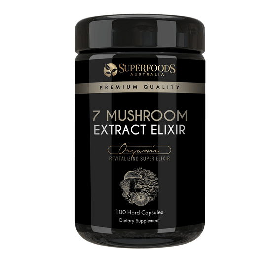 7 Mushroom Extract Elixir Capsules