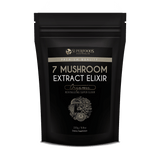 Organic 7 Mushroom Extract - Chaga, Reishi, Cordyceps, Maitake, Shiitake, Lion's Mane, Turkey Tail