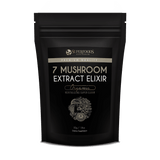 Organic 7 Mushroom Extract - Chaga, Reishi, Cordyceps, Maitake, Shiitake, Lion's Mane, Turkey Tail