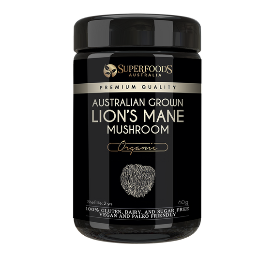 Australian Grown Lion's Mane Fruit Body