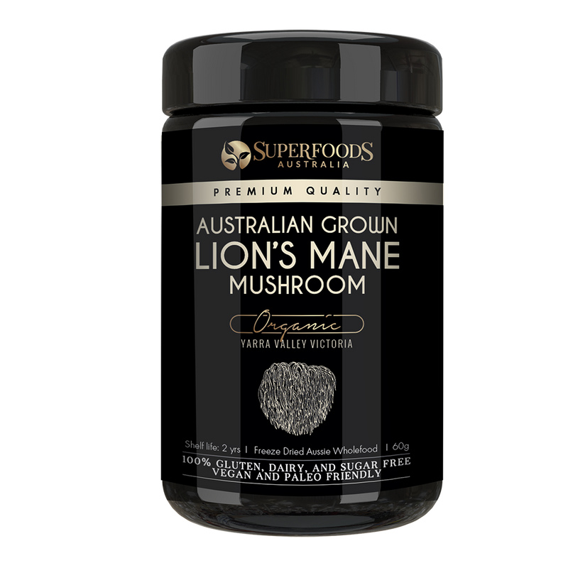 Australian Grown Lion's Mane Mushroom Powder