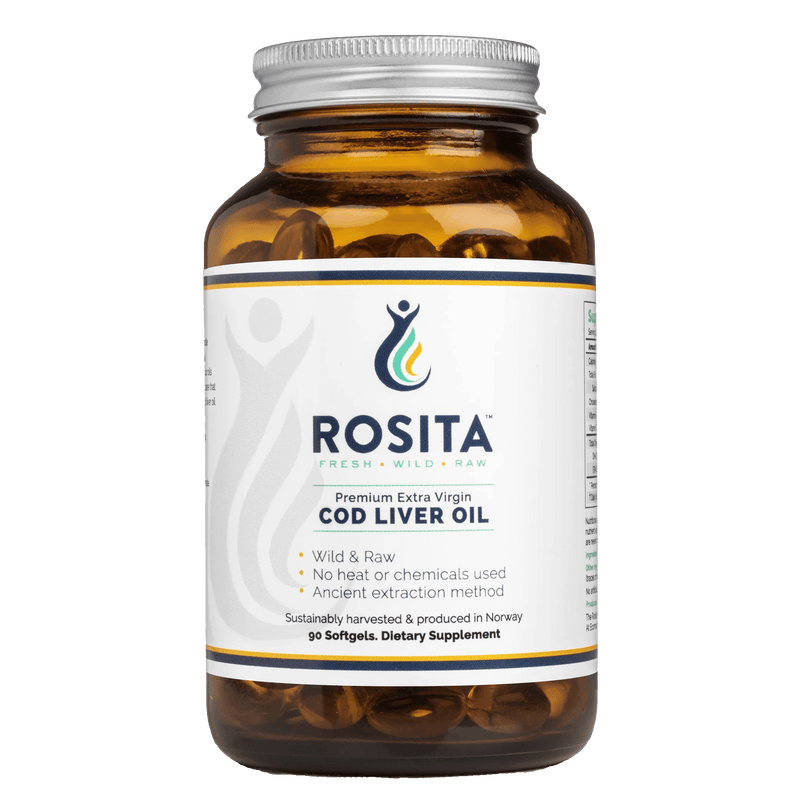 Rosita Extra Virgin Cod Liver Oil 90 Softgels