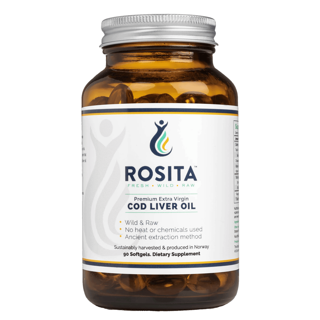 Rosita Extra Virgin Cod Liver Oil 90 Softgels