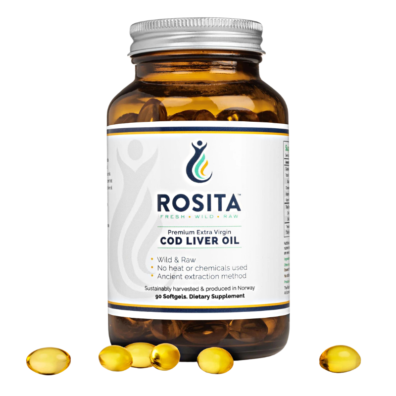 Rosita Extra Virgin Cod Liver Oil 90 Softgels